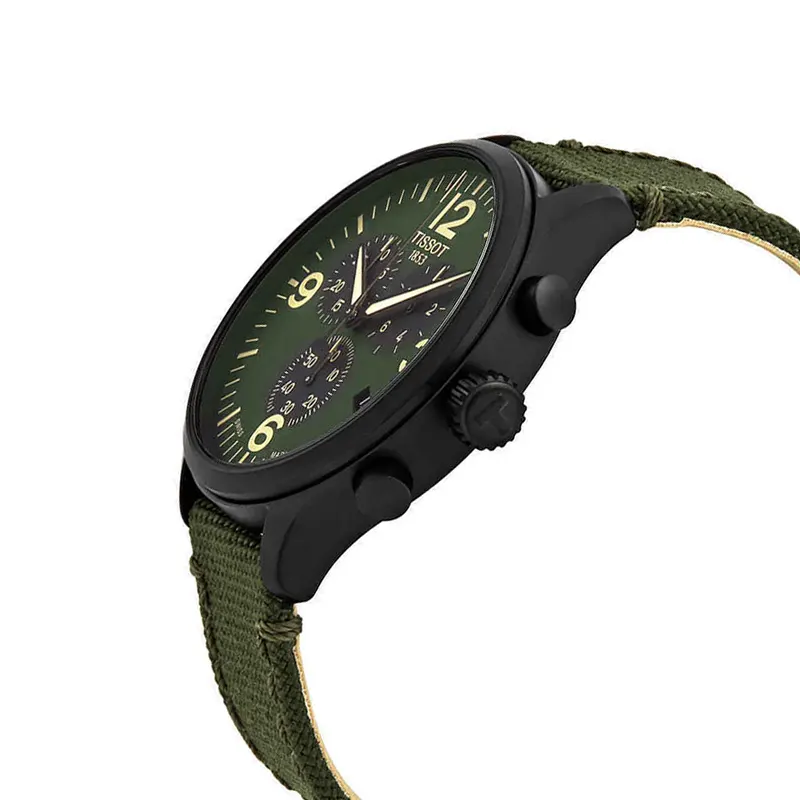 Tissot Chrono XL Quartz Green Men's Watch- T116.617.37.097.00